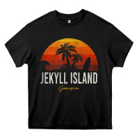 Jekyll Island Beach Georgia Ga Palms Vacation Surf Sundown Tank Top Heavy Core Tee | Teevron