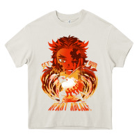 Cream set your heart ablaze Heavy Core Tee - linhVisuals