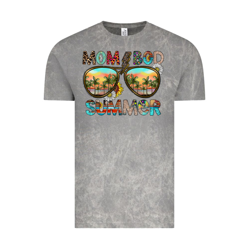 Mom Bad Summer Vintage Tee by CowhideDigitalArt | Teevron