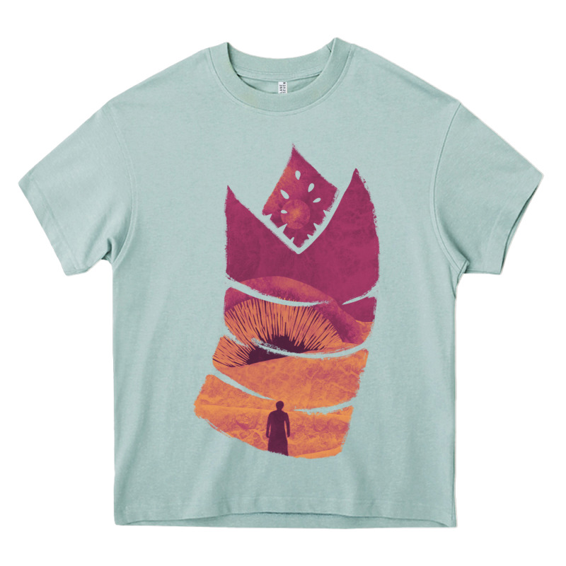 Dune Sandworm Heavy Core Tee by linhVisuals | Teevron