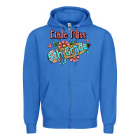 True Royal little miss fifth grade Zipper Hoodie - Jasminsmagicworld