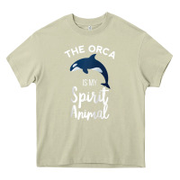 Mossy orca spirit animal killer whale ocean sea marine funny water raglan ba Heavy Core Tee - linhVisuals