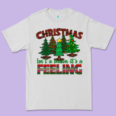 Christmas Isn't A Season It's A Feeling Premium Tee Designed By Bundleandbundleshop