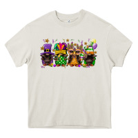 Cream Mardi Gras afro gnomies Heavy Core Tee - FaDigitalArtStudio