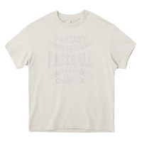 Cream fantasy baseball champion distressed Heavy Core Tee - linhVisuals