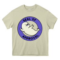 Mossy seal of approval baby art Heavy Core Tee - linhVisuals