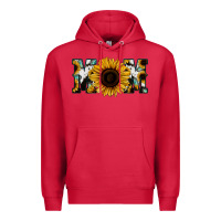 Cardinal Sunflower Cowhide Mom Premium Hoodie - Jasminsmagicworld