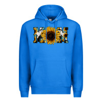 True Royal Sunflower Cowhide Mom Premium Hoodie - Jasminsmagicworld