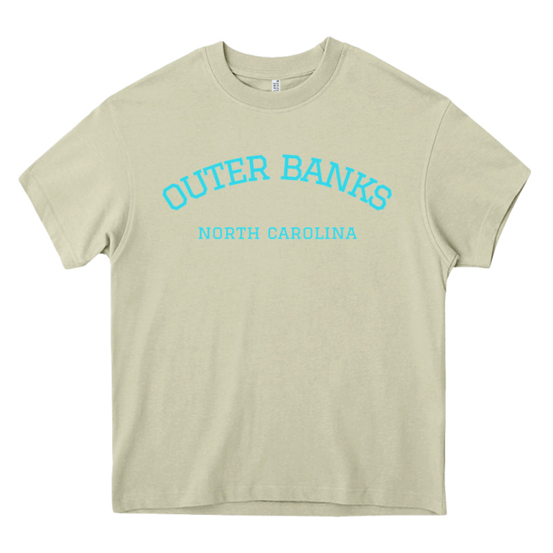 North Carolina Outer Banks Obx Nc Beach Gift Long Sleeve T Shirt Heavy Core Tee by linhVisuals | Teevron