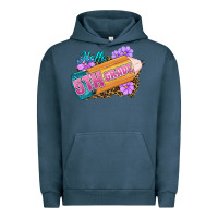 Pigment Midnight Navy hello 5th grade Urban Hoodie - RanaPortraitStore