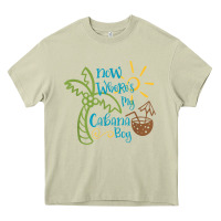 Mossy now where's my cabana boy, beach palm tree coconut t shirt Heavy Core Tee - linhVisuals