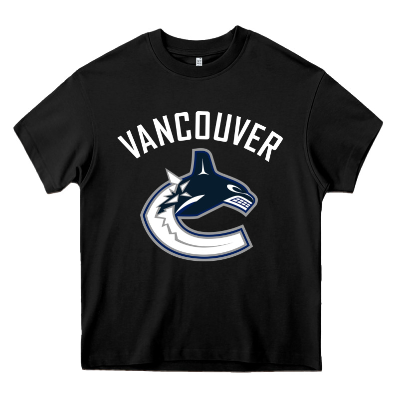 Canucks White Heavy Core Tee by linhVisuals | Teevron