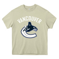 Mossy canucks white Heavy Core Tee - linhVisuals