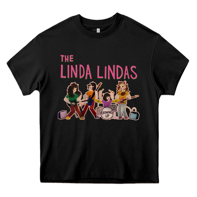 Growing Up   The Linda Lindas Heavy Core Tee by linhVisuals | Teevron