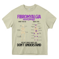 Mossy fibromyalgia awareness do not judge what you dont understand Heavy Core Tee - linhVisuals