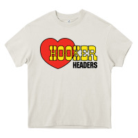 Cream hooker headers Heavy Core Tee - linhVisuals