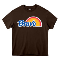Chocolate Brown bravo supermarket Heavy Core Tee - linhVisuals