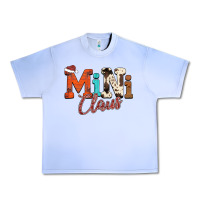 Grape Ice Mini Claus Urban Heavy Tee - CowhideDigitalArt