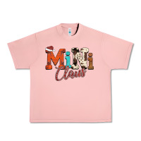 Salmon Mini Claus Urban Heavy Tee - CowhideDigitalArt