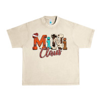 Sandshell Mini Claus Urban Heavy Tee - CowhideDigitalArt