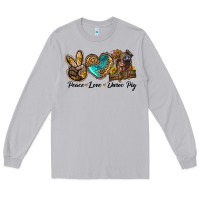 Moon Dust peace love duroc pig Long Sleeve Tee - LillyAllenDesigns