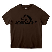 Chocolate Brown jordache Heavy Core Tee - linhVisuals