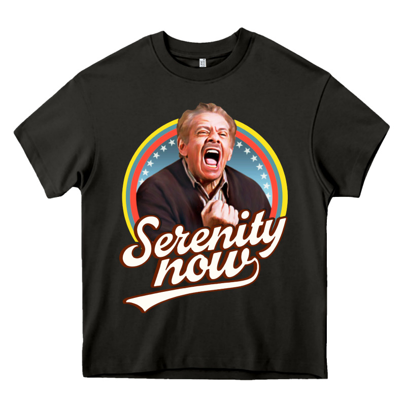 Serenity Later Serenity Now Heavy Core Tee by linhVisuals | Teevron