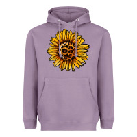 Lavender sunflower leopard Heavyweight Hoodie - Jasminsmagicworld