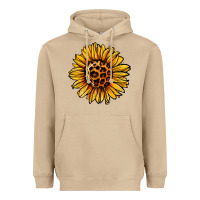 Mushroom sunflower leopard Heavyweight Hoodie - Jasminsmagicworld