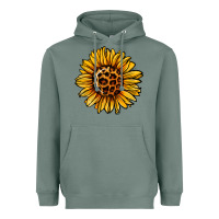 Sage sunflower leopard Heavyweight Hoodie - Jasminsmagicworld