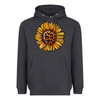 Smoke sunflower leopard Heavyweight Hoodie - Jasminsmagicworld