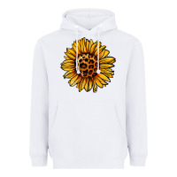 White sunflower leopard Heavyweight Hoodie - Jasminsmagicworld