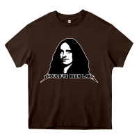 Chocolate Brown it should have been lars Heavy Core Tee - linhVisuals