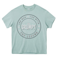 Arona graphic 365 grumpy the legend men funny gift Heavy Core Tee - linhVisuals
