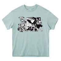 Arona guernica artwork Heavy Core Tee - linhVisuals