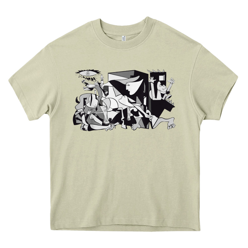 Guernica Artwork Heavy Core Tee by linhVisuals | Teevron