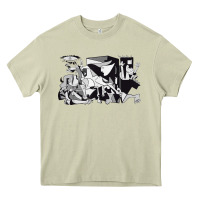 Mossy guernica artwork Heavy Core Tee - linhVisuals