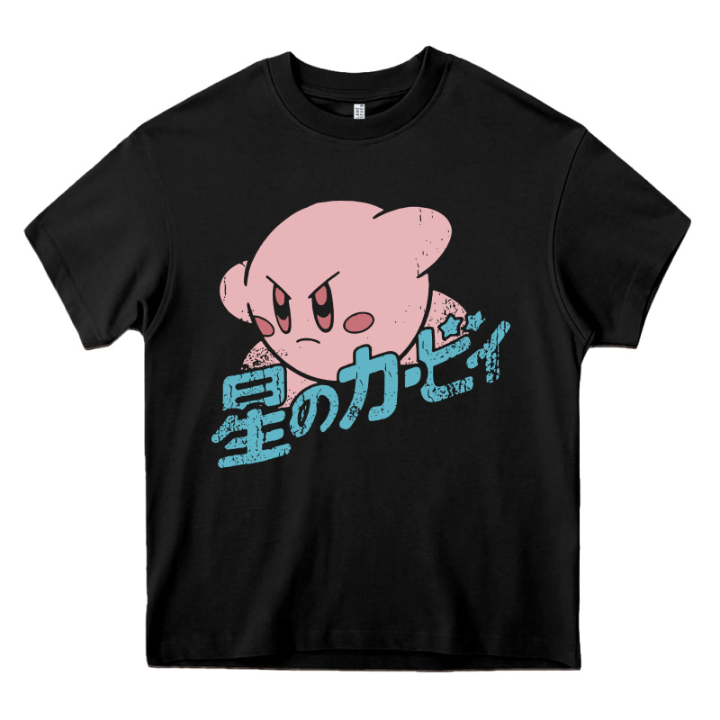 Kirby Kanji Heavy Core Tee by linhVisuals | Teevron