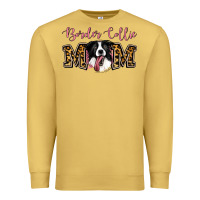Antique Gold Border Collie Mom Premium Sweatshirt - Jasminsmagicworld