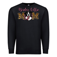 Black Border Collie Mom Premium Sweatshirt - Jasminsmagicworld