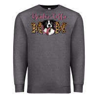 Charcoal Heather Border Collie Mom Premium Sweatshirt - Jasminsmagicworld