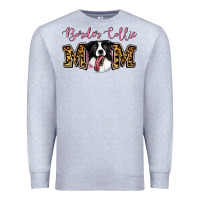 Heather Grey Border Collie Mom Premium Sweatshirt - Jasminsmagicworld