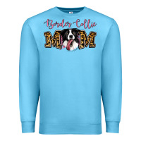 Ocean Blue Border Collie Mom Premium Sweatshirt - Jasminsmagicworld