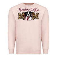 Pale Pink Border Collie Mom Premium Sweatshirt - Jasminsmagicworld