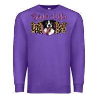 Purple Border Collie Mom Premium Sweatshirt - Jasminsmagicworld