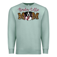 Seafoam Border Collie Mom Premium Sweatshirt - Jasminsmagicworld