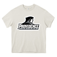 Cream providence college Heavy Core Tee - linhVisuals