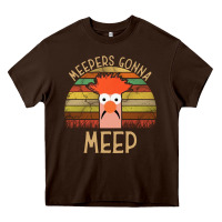Chocolate Brown the muppet show beaker meepers gonna meep Heavy Core Tee - linhVisuals