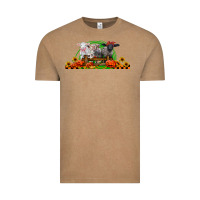 Vintage Coffee halloween baby sheeps Vintage Tee - LillyAllenDesigns