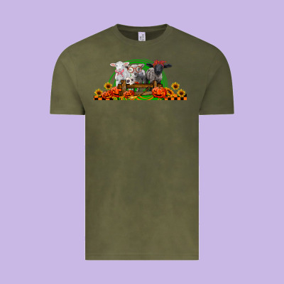 Halloween Baby Sheeps Vintage Tee Designed By Lillyallendesigns